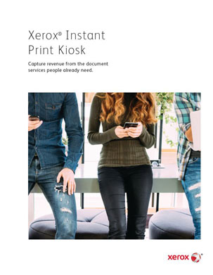 brochure, Instant Print Kiosk, Xerox, Future Print Services