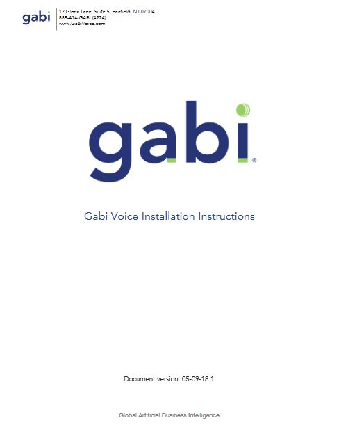 installation instructions, Xerox, Gabi Voice, Siri, innovation, apps, Future Print Services